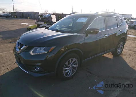 2014 Nissan Rogue Sl from USA, damaged, VIN 5N1AT2MV2EC846046